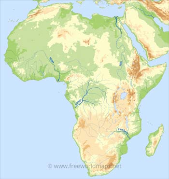 Africa rivers