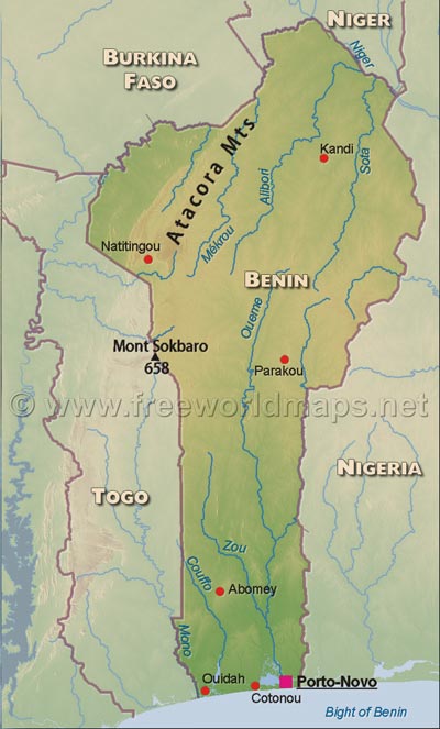 Benin geography