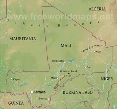 Mali geography