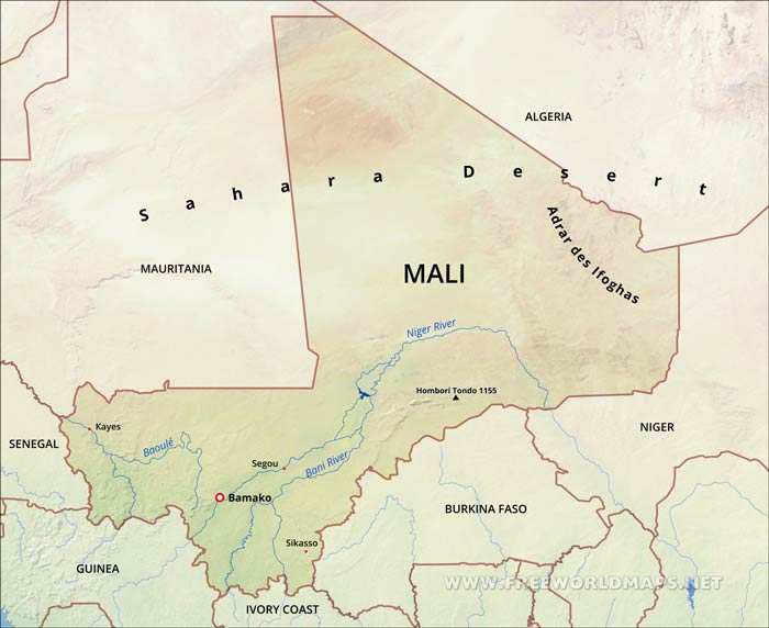 Mali Map