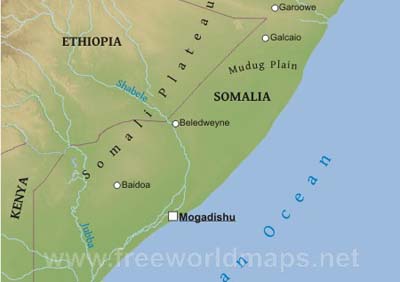 Somalia geography