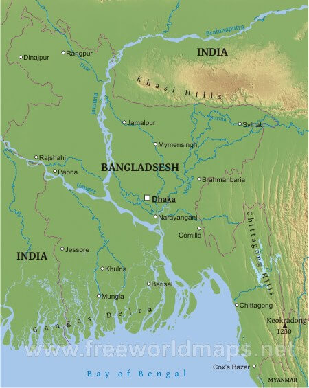 Bangladesh geography