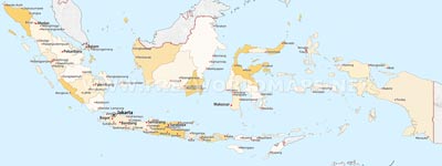 Indonesia cities
