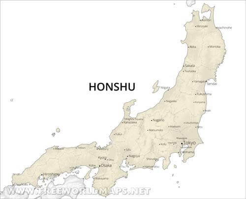 Honshu cities