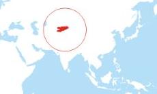 Kyrgyzstan location map