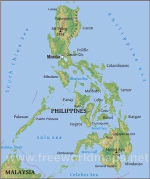 Philippines physical features