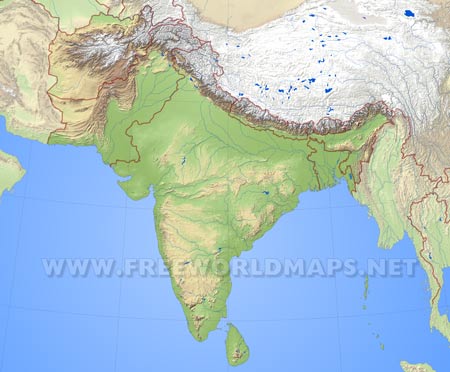 South Asia HD map
