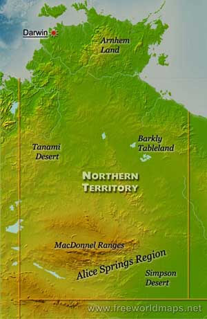 Northern Territory geography