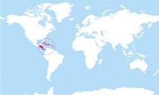 Central America location map Central America location map