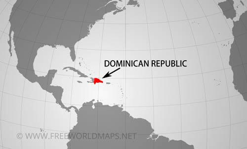 Dominican Republic location map Dominican Republic location map