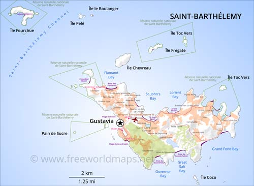 Saint Barthélemy tourist attractions