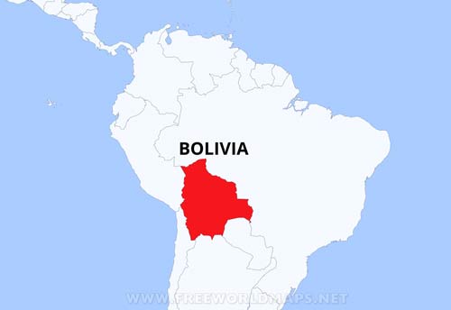 ¿Dónde está Bolivia?