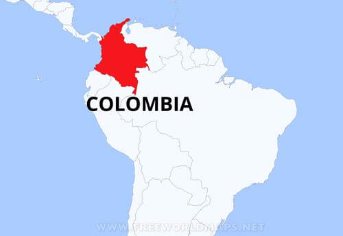 ¿Dónde está Colombia?