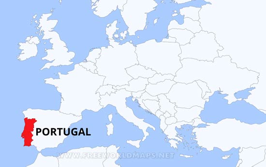 ¿Dónde está Portugal?