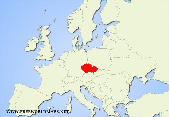 Czechia location map