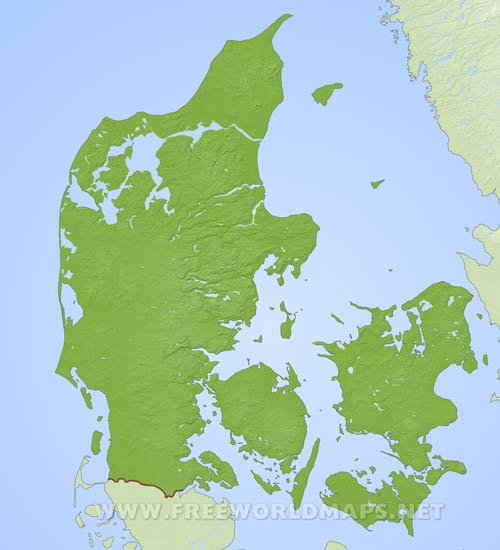 Denmark HD map