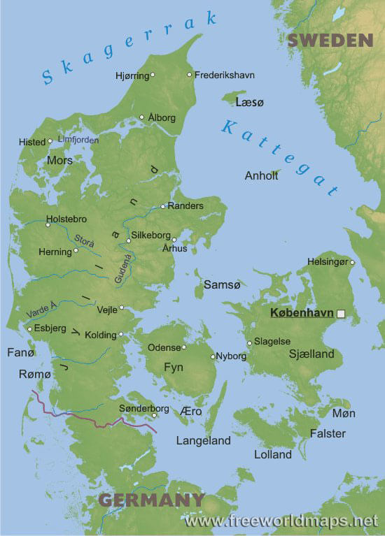 Denmark geography