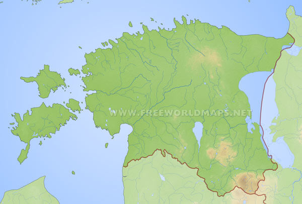 Estonia HD map
