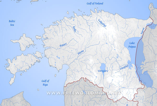 Estonia rivers