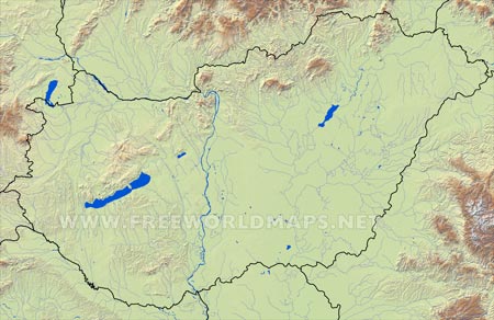 Hungary HD map