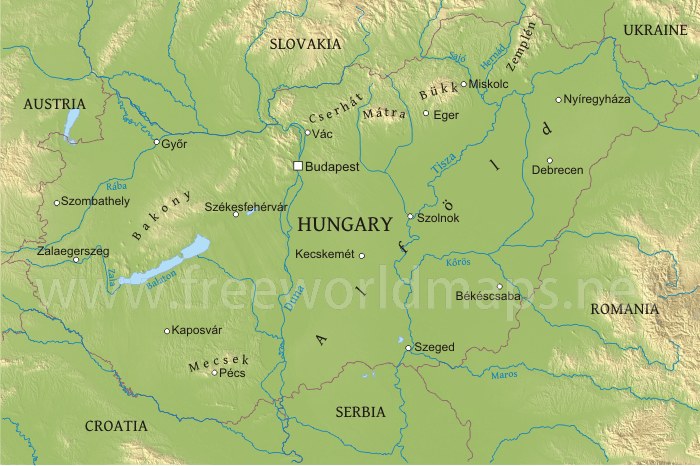 Hungary geography