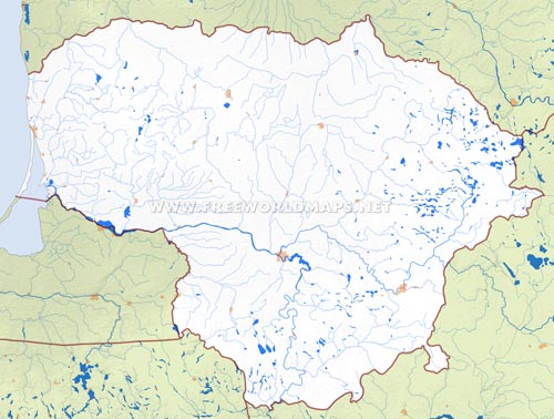 Lithuania rivers