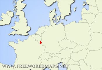 Luxembourg location map