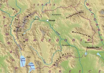 Macedonia geography