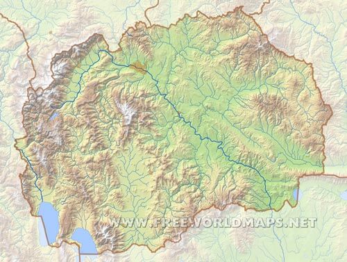 Macedonia HD map