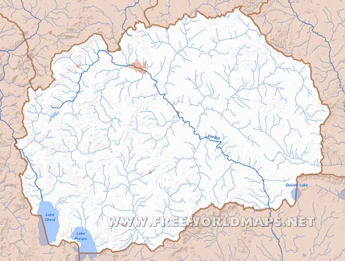 Macedonia rivers