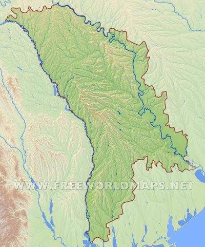 Moldova HD map