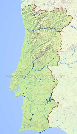 Portugal HD map