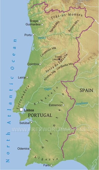 Portugal geography