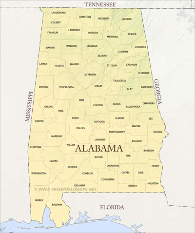 Alabama counties