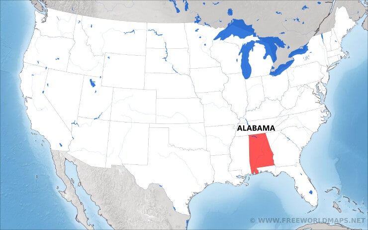 Where is Alabama?