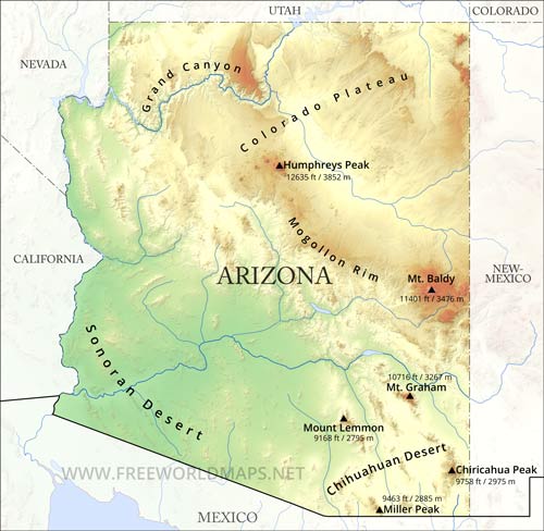 Arizona mountains
