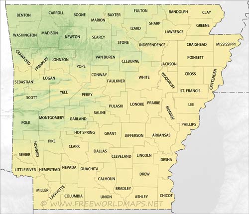 Arkansas counties