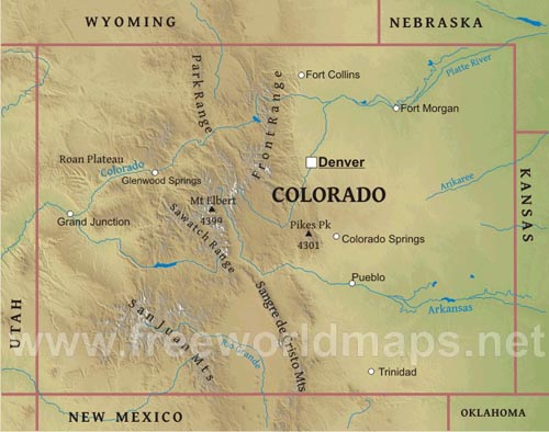 Colorado geography Colorado geography