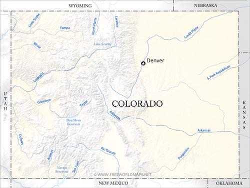 Colorado rivers and lakes Colorado rivers and lakes