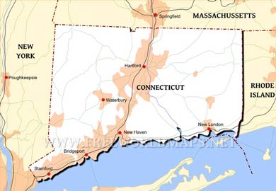 Connecticut maps