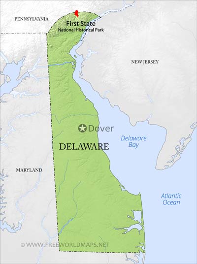 Delaware National Parks, National monuments