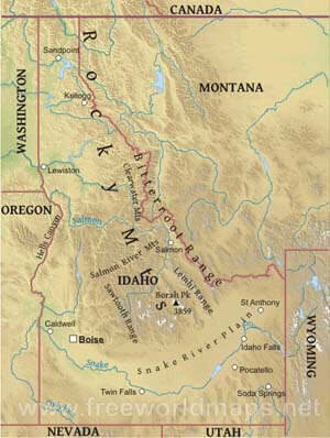 Idaho geography