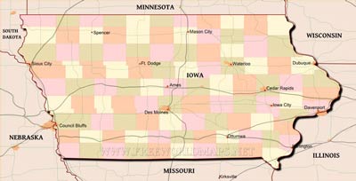 Iowa maps