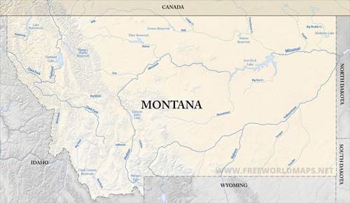 Montana rivers and lakes