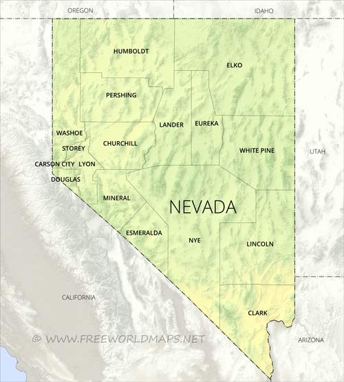 Nevada counties