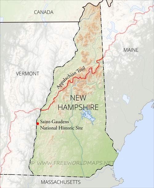 New Hampshire National Parks, National monuments