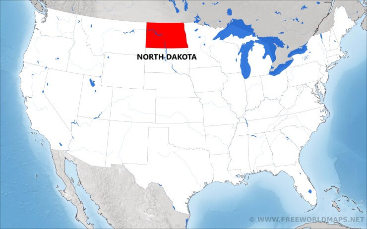 Where is North Dakota?