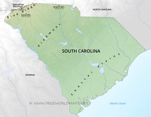 South Carolina mountains