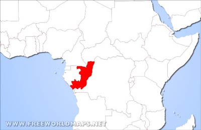 Congo location map Congo location map