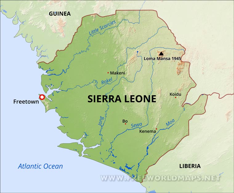 Sierra Leone Map